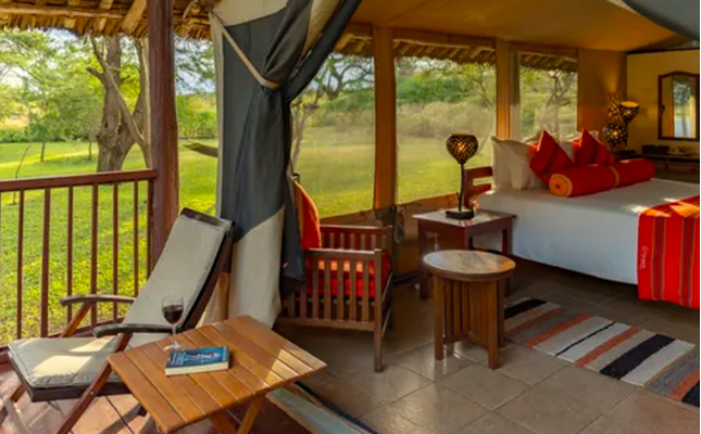 Ziwani Voyager Safari camp (for the best Night gamedrives and Escorted walking Safari)